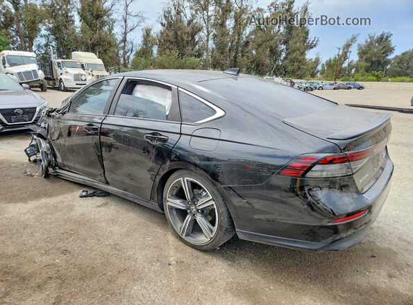 1HGCY2F51RA059524 2024 HONDA ACCORD Черный Задняя левая четверть