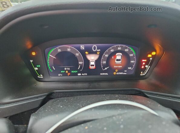 1HGCY2F52RA084223 2024 HONDA ACCORD Blue ხელსაწყოთა პანელის ხედი