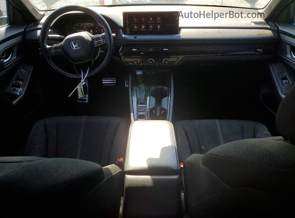 1HGCY2F53PA002240 2023 HONDA ACCORD Black Vista del salpicadero