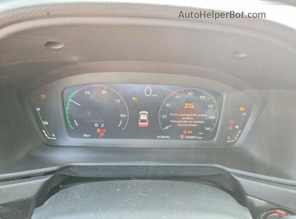 1HGCY2F53SA026448 2025 HONDA ACCORD Серый Вид щитка приборов