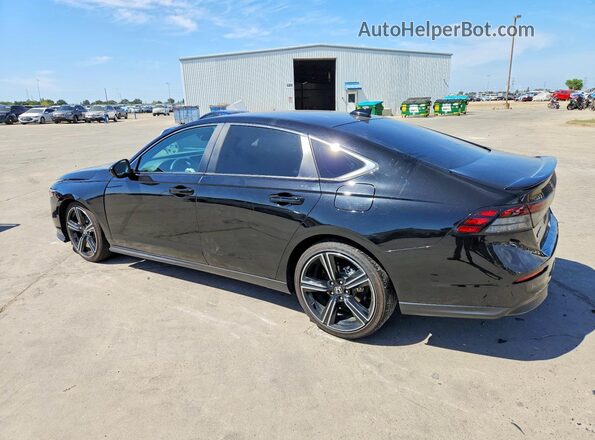 1HGCY2F53SA032329 2025 HONDA ACCORD Черный Задняя левая четверть