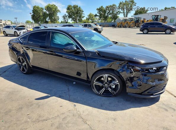 1HGCY2F53SA032329 2025 HONDA ACCORD Черный Передняя правая четверть