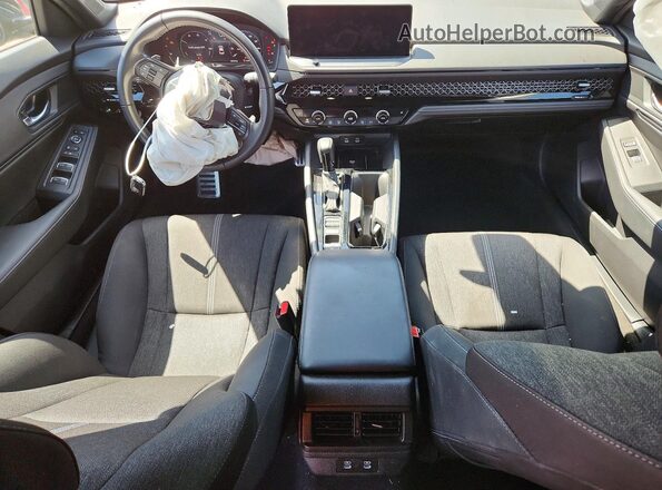 1HGCY2F53SA032329 2025 HONDA ACCORD Черный Вид панели приборов