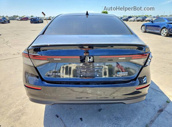 1HGCY2F53SA032329 2025 HONDA ACCORD Черный Вид сзади