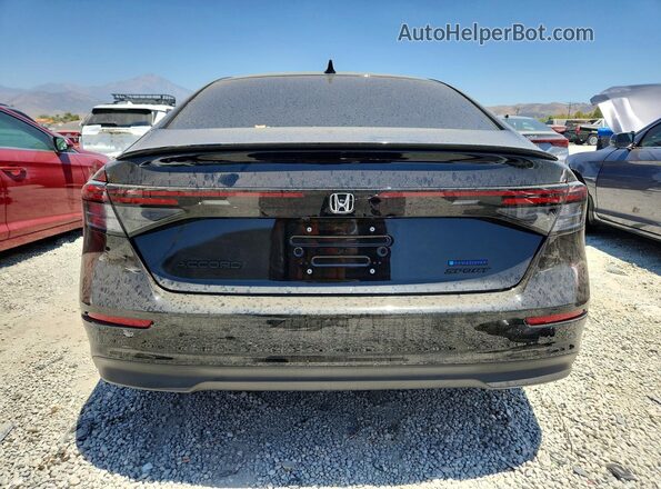 1HGCY2F54TA022474 2026 HONDA ACCORD Black უკანა ხედი