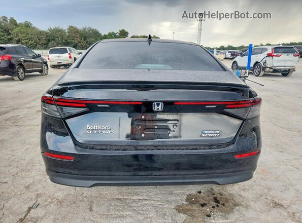 1HGCY2F55RA028342 2024 HONDA ACCORD Black Հետևի տեսք