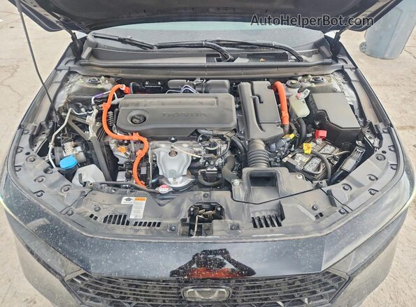 1HGCY2F55RA028342 2024 HONDA ACCORD Black Սալոնի հետևի տեսք