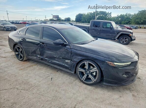 1HGCY2F55RA028342 2024 HONDA ACCORD Black Առջևի աջ
