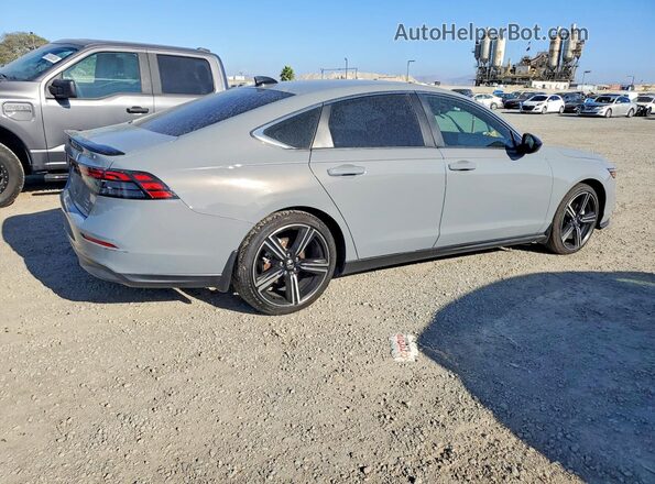 1HGCY2F56RA019858 2024 HONDA ACCORD Gray Задня права чверть