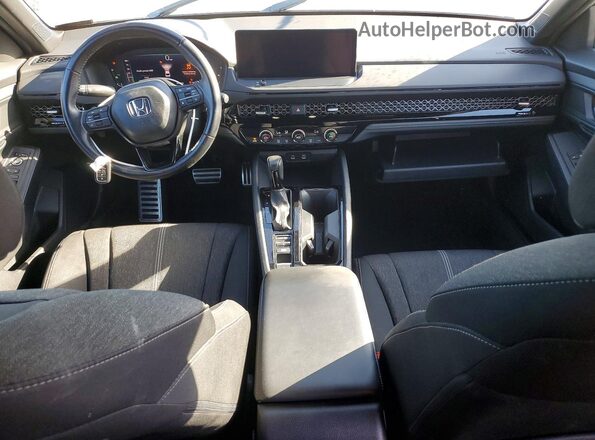 1HGCY2F56RA019858 2024 HONDA ACCORD Gray Вид панелі приладів
