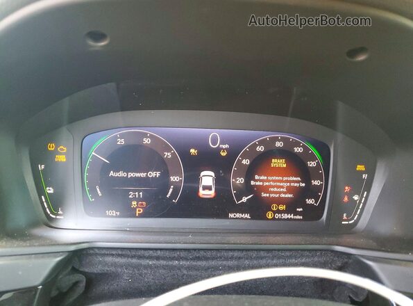 1HGCY2F56SA097577 2025 HONDA ACCORD Gray Սարքավորումների վահանակի տեսք