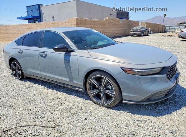 1HGCY2F56SA097577 2025 HONDA ACCORD Gray Առջևի աջ