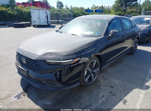 1HGCY2F56TA052673 2026 HONDA ACCORD Black Vista tres cuartos delantera izquierda