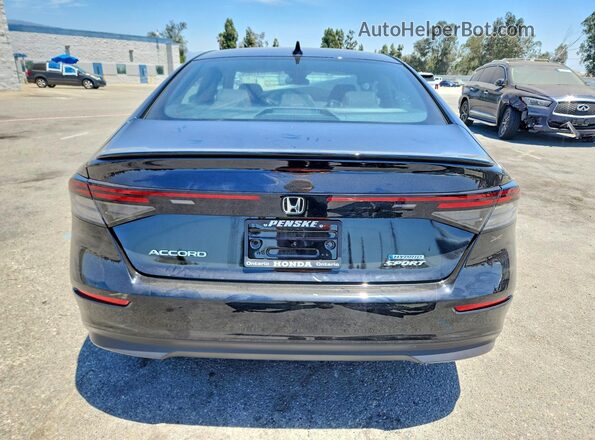 1HGCY2F57SA080836 2025 HONDA ACCORD Black Vista trasera
