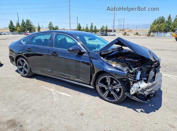1HGCY2F57SA080836 2025 HONDA ACCORD Black Delantero derecho