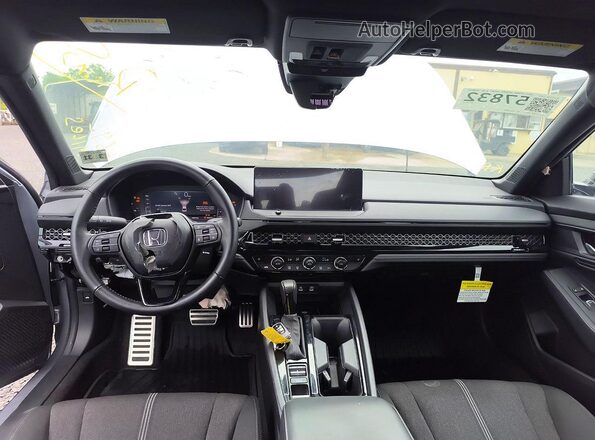 1HGCY2F57SA088354 2025 HONDA ACCORD Silver Vista del cuadro de instrumentos