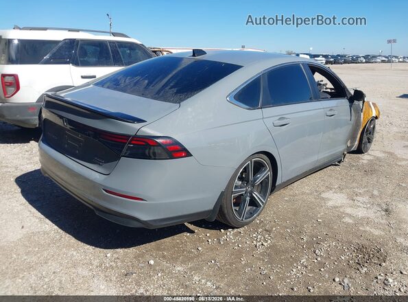 1HGCY2F58RA036760 2024 HONDA ACCORD Серый Задняя правая четверть