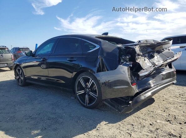 1HGCY2F59PA048915 2023 HONDA ACCORD Черный Задняя левая четверть