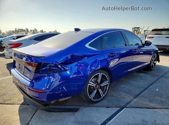1HGCY2F5XRA036565 2024 HONDA ACCORD Blue Задня права чверть