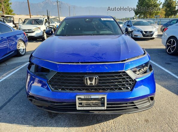 1HGCY2F5XRA036565 2024 HONDA ACCORD Blue Вид спереду
