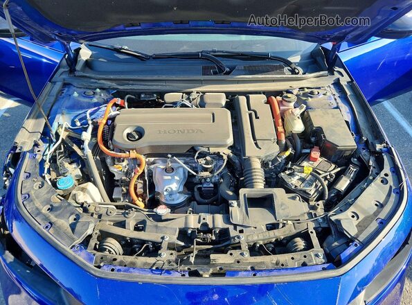 1HGCY2F5XRA036565 2024 HONDA ACCORD Blue Вид задньої частини салону