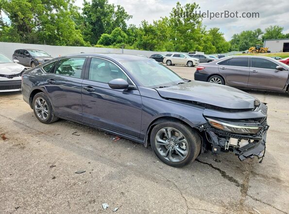 1HGCY2F60RA023221 2024 HONDA ACCORD Gray Przód prawy