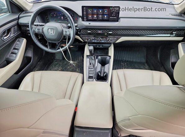 1HGCY2F60RA023221 2024 HONDA ACCORD Gray Widok deski rozdzielczej