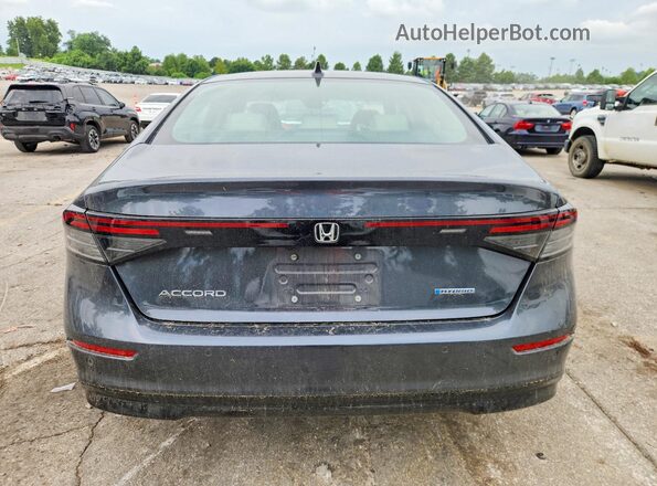 1HGCY2F60RA023221 2024 HONDA ACCORD Gray Widok z tyłu