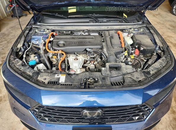 1HGCY2F64RA013128 2024 HONDA ACCORD Blue Rear interior view