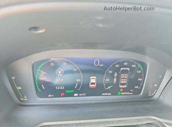 1HGCY2F65SA083243 2025 HONDA ACCORD Gray Vista del cuadro de instrumentos