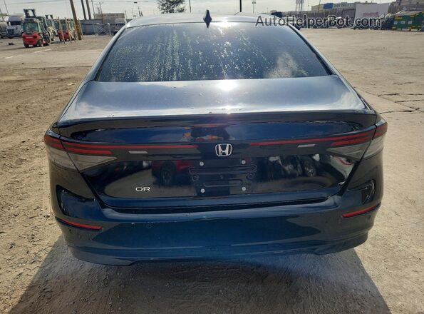 1HGCY2F66PA056673 2023 HONDA ACCORD Black Widok z tyłu