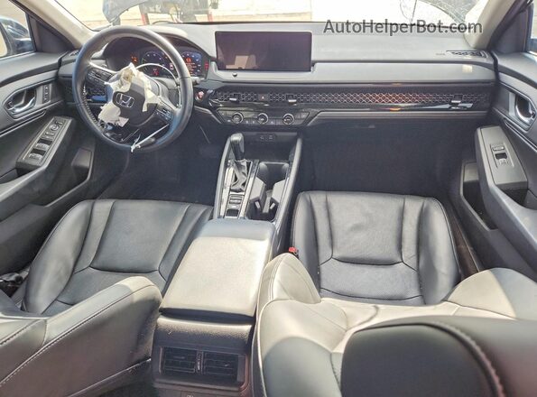 1HGCY2F66PA056673 2023 HONDA ACCORD Black Widok deski rozdzielczej