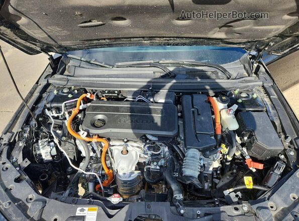 1HGCY2F66PA056673 2023 HONDA ACCORD Black Widok wnętrza z tyłu