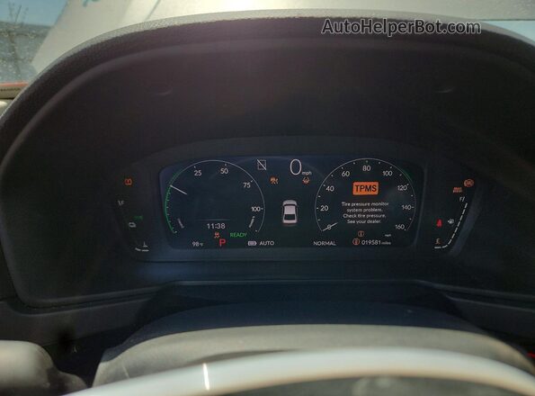 1HGCY2F68SA064783 2025 HONDA ACCORD Silver Սարքավորումների վահանակի տեսք
