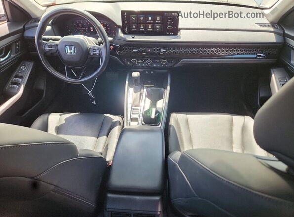 1HGCY2F68SA064783 2025 HONDA ACCORD Silver Առջևի վահանակի տեսք