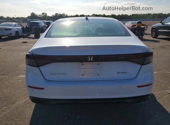 1HGCY2F6XSA067443 2025 HONDA ACCORD White Հետևի տեսք