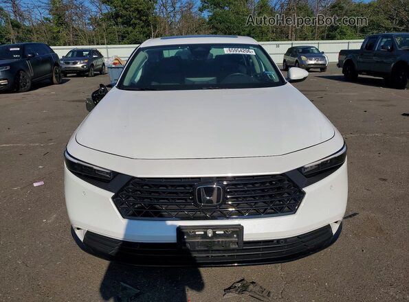 1HGCY2F6XSA067443 2025 HONDA ACCORD White Դիմացի տեսք