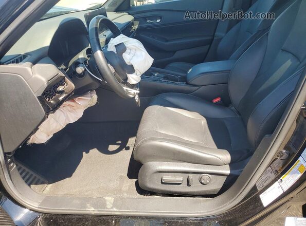 1HGCY2F70RA060424 2024 HONDA ACCORD Черный Вид салона спереди