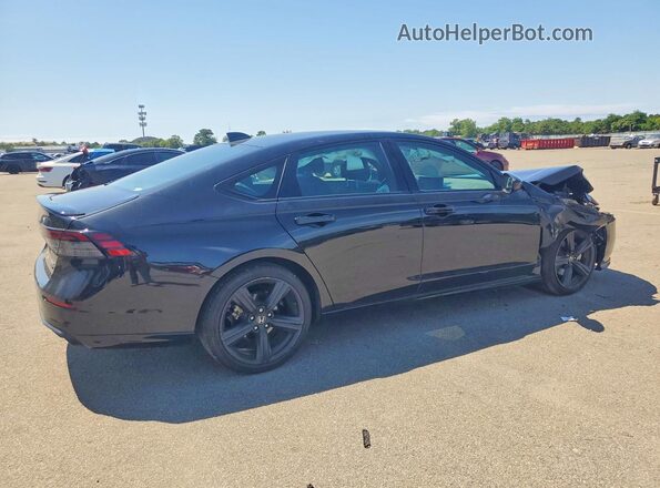 1HGCY2F70RA060424 2024 HONDA ACCORD Черный Задняя правая четверть