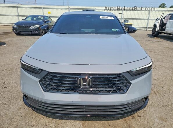 1HGCY2F70SA019765 2025 HONDA ACCORD Gray Вид спереду