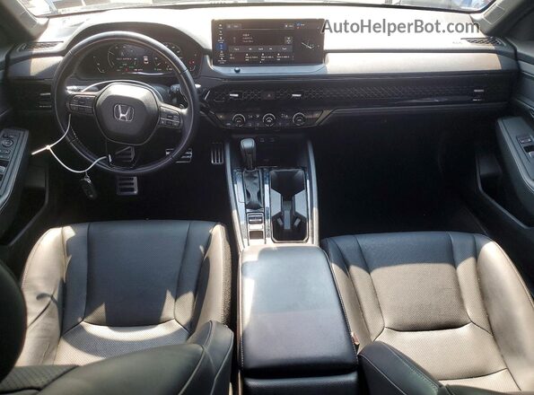 1HGCY2F70SA019765 2025 HONDA ACCORD Gray Вид панелі приладів