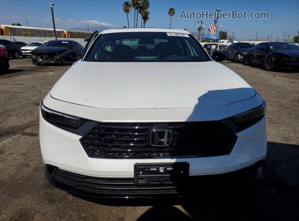 1HGCY2F70SA072904 2025 HONDA ACCORD White Դիմացի տեսք