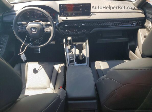 1HGCY2F70SA072904 2025 HONDA ACCORD White Առջևի վահանակի տեսք