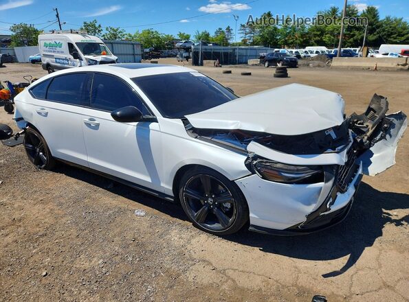 1HGCY2F72RA048680 2024 HONDA ACCORD White Delantero derecho