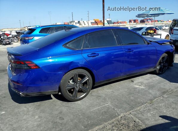 1HGCY2F72SA008542 2025 HONDA ACCORD Blue Задня права чверть