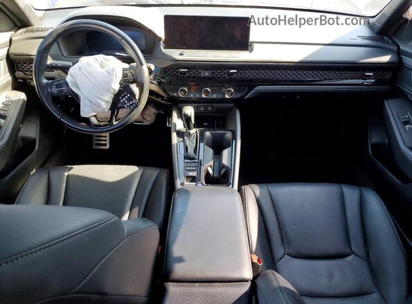 1HGCY2F72SA008542 2025 HONDA ACCORD Blue Вид панелі приладів