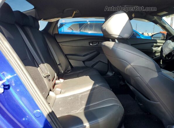 1HGCY2F72SA008542 2025 HONDA ACCORD Blue Вид задніх сидінь