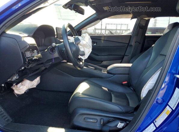 1HGCY2F72SA008542 2025 HONDA ACCORD Blue Вид салону спереду