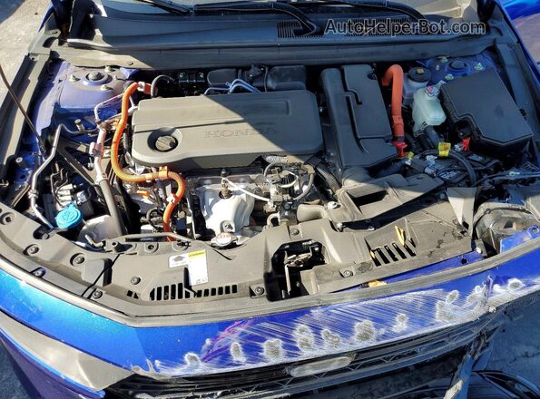 1HGCY2F72SA008542 2025 HONDA ACCORD Blue Вид задньої частини салону