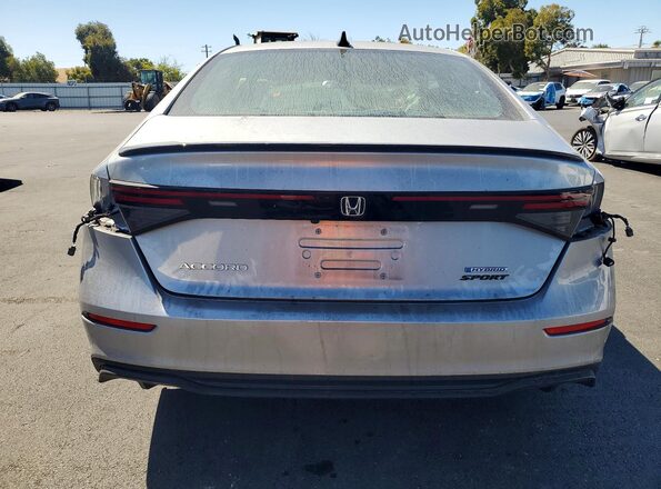 1HGCY2F72SA009710 2025 HONDA ACCORD Silver Вид ззаду